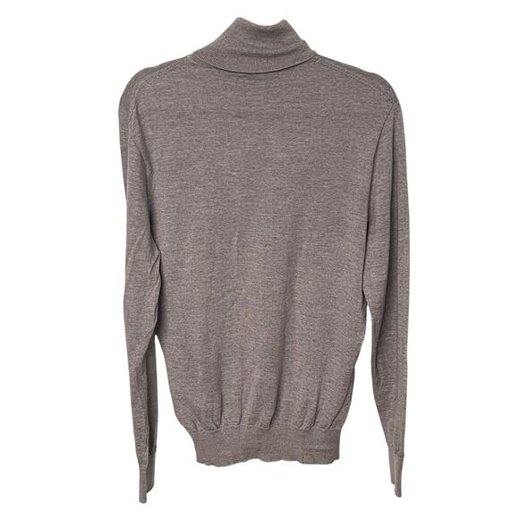 Son of a Tailor Mens Grey Sweater Turtleneck Fine Merino Wool M? - Picture 2 of 6